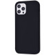 Чохол WAVE Full Silicone Cover iPhone 12/12 Pro black