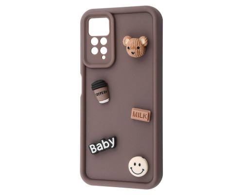 Чохол Pretty Things Case Xiaomi Redmi Note 11 Pro/Redmi Note 12 Pro 4G brown/bear 2001001904906