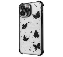 Чохол WAVE Winkie iPhone 14 Pro Max black/butterfly 2003000252187