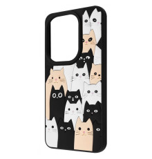 Чохол WAVE Doodle Case Xiaomi Redmi Note 13 Pro 4G/Poco M6 Pro 4G/Redmi Note 14s cats 2003000242553