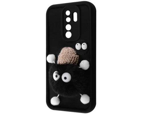 Чохол Pretty Things Case Xiaomi Redmi Note 8 Pro black/fluffy black