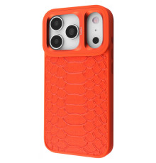 Чохол Kajsa Snake Pattern with Magnetic Ring iPhone 17 Pro Max orange 2003000276237