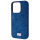 Чохол Bling World Rock Diamond (TPU) iPhone 14 pacific blue