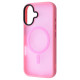 Чохол WAVE Matte Insane Case with Magnetic Ring iPhone 16 pink