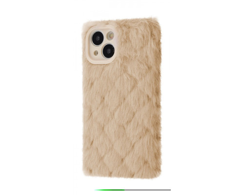 Чохол Fluffy Love Case iPhone 14 pink sand