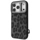 Чохол Kajsa Leopard Pattern with Magnetic Ring iPhone 17 Pro Max black 2003000276138
