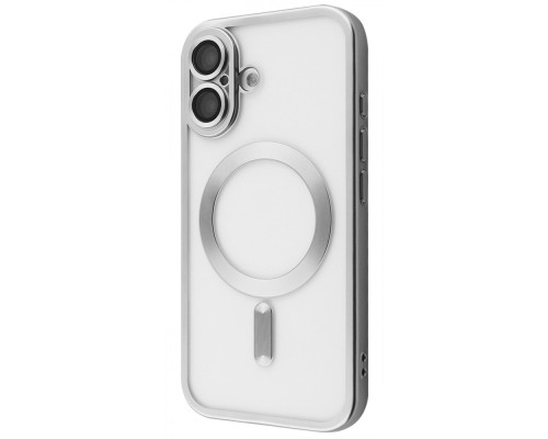 Чохол Metal Matte Case with Magnetic Ring iPhone 17 white titanium 2003000272970