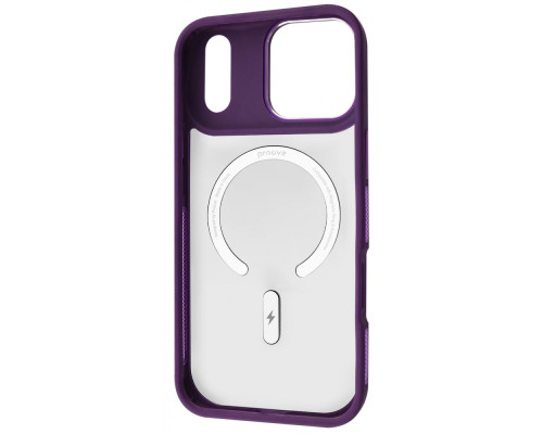 Чохол Proove Clear Essence Case with Magnetic Ring iPhone 17 Pro deep purple 2003000256987 6901146564170