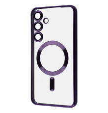 Чохол WAVE Metal Color Case with Magnetic Ring Samsung Galaxy S25 deep purple