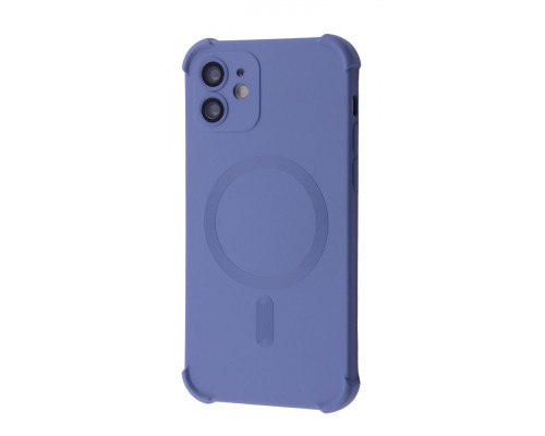 Чохол Silk Touch Case with Magnetic Ring iPhone 12 gray