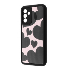 Чохол WAVE Artfull Case Samsung Galaxy A24 black hearts