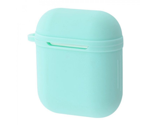 Чохол Silicone Shock-proof case for Airpods 1/2 turquoise