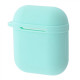 Чохол Silicone Shock-proof case for Airpods 1/2 turquoise