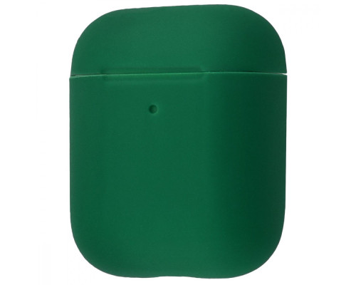Чохол Silicone Case Slim for AirPods 2 midnight green