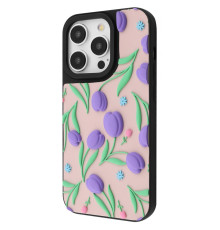 Чохол WAVE Doodle Case iPhone 15 Pro flowers 2003000243291