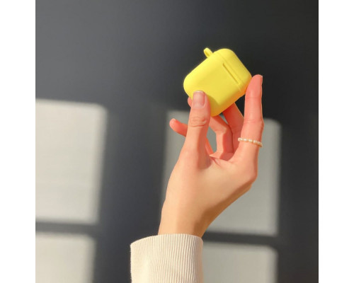 Чохол Silicone Shock-proof case for Airpods 1/2 turquoise