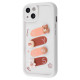 Чохол Pretty Things Case iPhone 15 white/bear