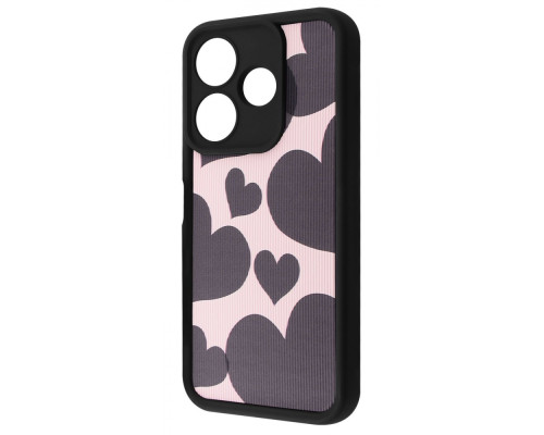 Чохол WAVE Artfull Case Xiaomi Redmi 13 4G/Poco M6 4G/Note 13R black hearts 2003000157369