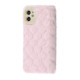 Чохол Fluffy Love Case iPhone 12 pink