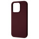 Чохол WAVE Full Silicone Cover iPhone 15 Pro Max plum