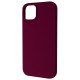 Чохол WAVE Full Silicone Cover iPhone 14 Plus/15 Plus plum