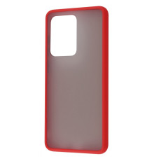 Чохол Matte Color Case (TPU) Samsung Galaxy S20 Ultra (G988B) red