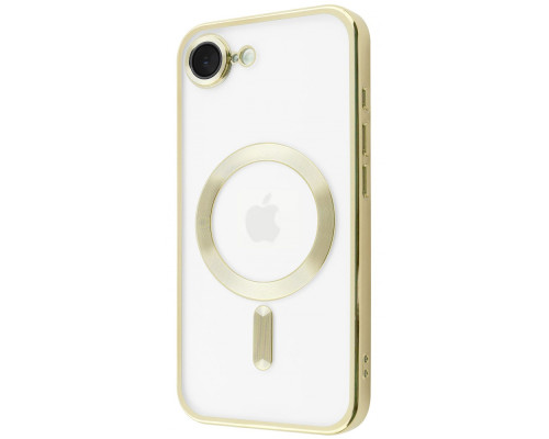 Чохол Metal Matte Case with Magnetic Ring iPhone 16e gold 2003000230154