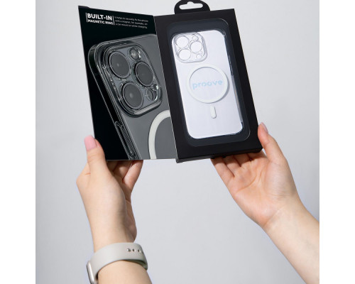 Чохол Proove Crystal Case with Magnetic Ring iPhone 16 Pro brilliance 2003000280876 6901144094709