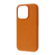 Чохол WAVE Premium Leather Edition Case with Magnetic Ring iPhone 15 Pro orange 2001001446277