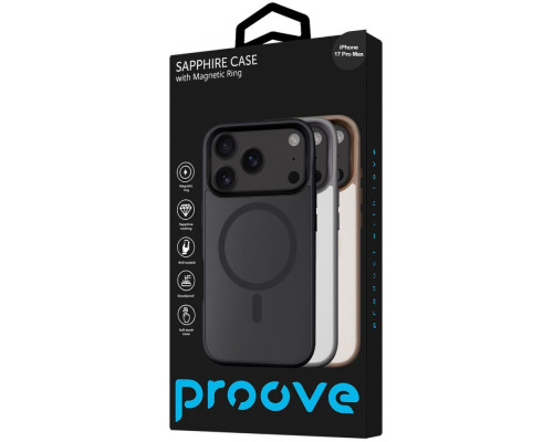 Чохол Proove Sapphire Case with Magnetic Ring iPhone 17 Pro Max/18 Pro Max cherry red 2003000354782 6901142449747