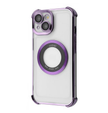 Чохол Glossy Case with Magnetic Ring iPhone 13 purple