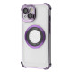 Чохол Glossy Case with Magnetic Ring iPhone 13 purple