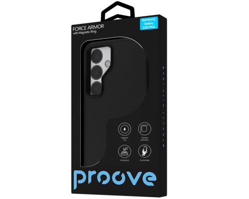 Чохол Proove Force Armor Case with Magnetic Ring Samsung Galaxy S26 Plus black 2003000281583