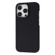 Чохол WAVE Premium Carbon Slim with Magnetic Ring iPhone 14 Pro black