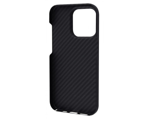 Чохол WAVE Premium Carbon Slim with Magnetic Ring iPhone 14 Pro black