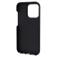 Чохол WAVE Premium Carbon Slim with Magnetic Ring iPhone 14 Pro black