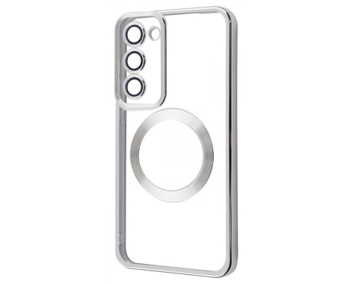 Чохол WAVE Metal Color Case with Magnetic Ring Samsung Galaxy S23 Plus silver
