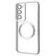Чохол WAVE Metal Color Case with Magnetic Ring Samsung Galaxy S23 Plus silver