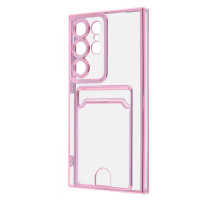 Чохол WAVE Metal Pocket Case Samsung Galaxy S23 Ultra pink