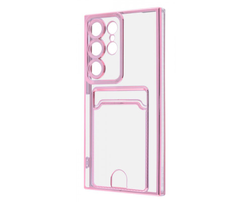 Чохол WAVE Metal Pocket Case Samsung Galaxy S23 Ultra pink