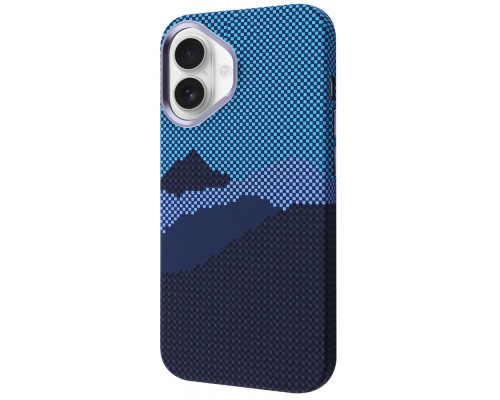 Чохол WAVE Gleam Case with Magnetic Ring iPhone 16 blue mountain 2003000234725