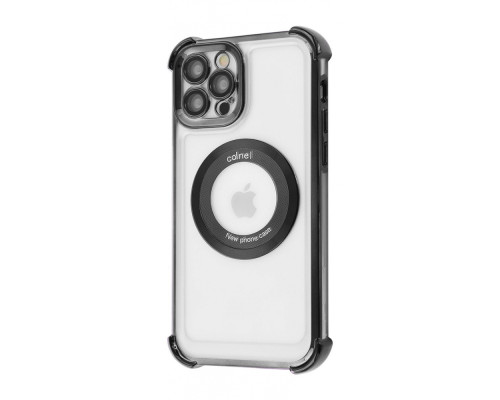 Чохол Glossy Case with Magnetic Ring iPhone 12 Pro black