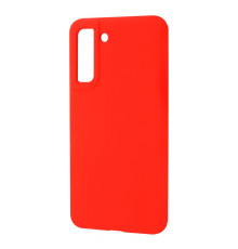 Чохол WAVE Full Silicone Cover Samsung Galaxy S21 FE (G990B) red
