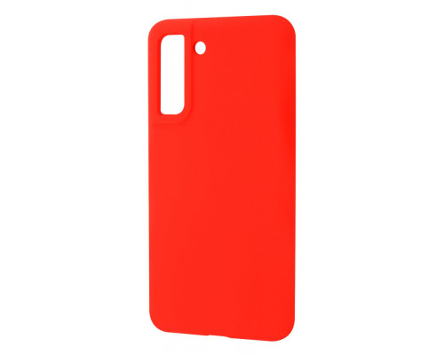 Чохол WAVE Full Silicone Cover Samsung Galaxy S21 FE (G990B) red