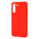 Чохол WAVE Full Silicone Cover Samsung Galaxy S21 FE (G990B) red