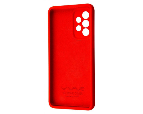 Чохол WAVE Full Silicone Cover Samsung Galaxy A33 (A336B) red