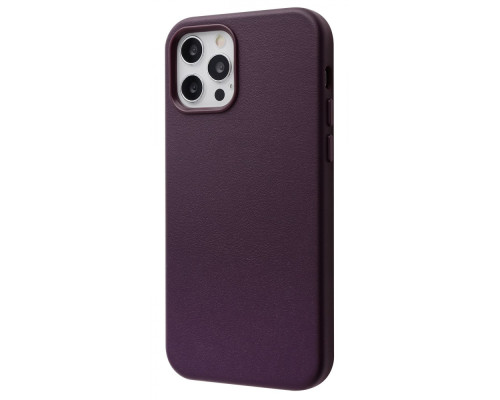 Чохол WAVE Premium Leather Edition Case with Magnetic Ring iPhone 12/12 Pro deep violet 2001000817368