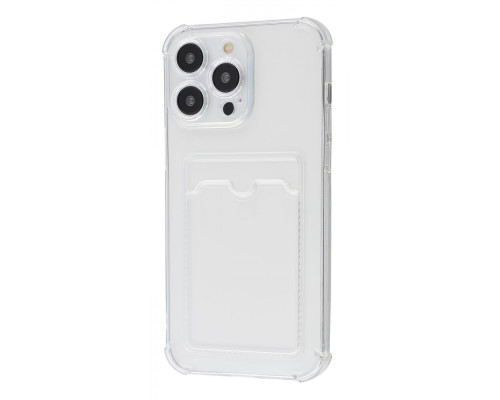 Чохол WAVE Pocket Case iPhone 13 Pro Max clear