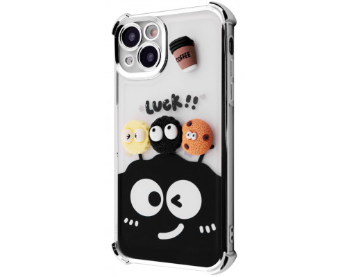 Чохол WAVE Winkie iPhone 13 silver/splash 2003000251999