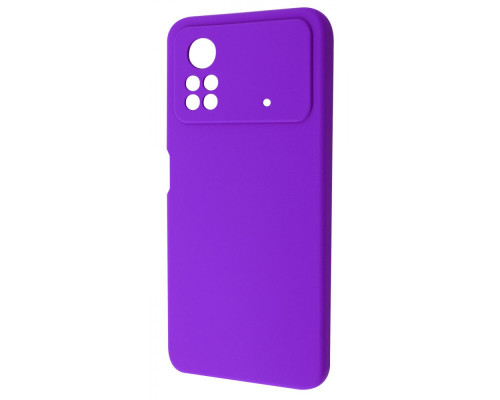 Чохол WAVE Full Silicone Cover Xiaomi Poco X4 Pro 5G dark purple